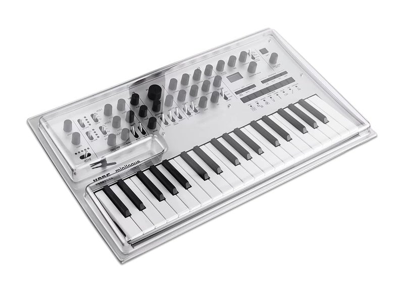 Decksaver DS-PC-MINILOGUE Korg Minilogue Synthesizer Cover - Image 1